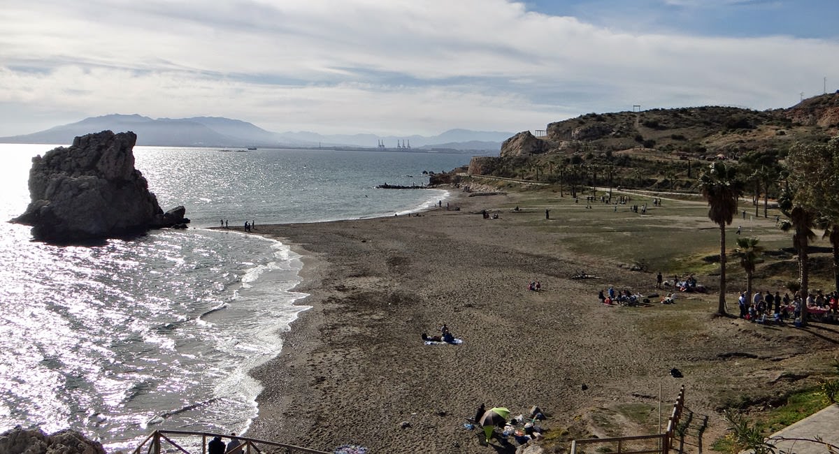 Playa Pe n Del Cuervo Strand M laga Andalusien 360 Playa Pe n Del Cuervo Strand M laga Andalusien 360