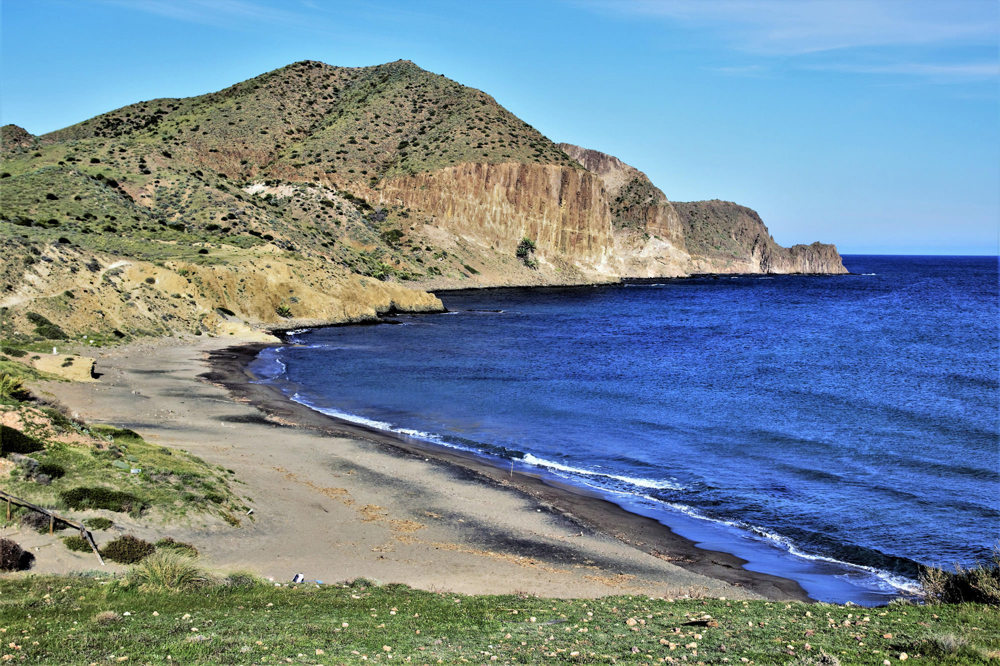Strand Peñon Blanco / Isleta del Moro in Nijar Strand Peñon Blanco / Isleta del Moro