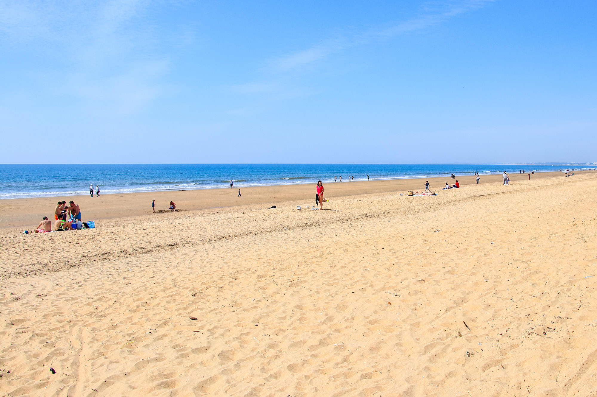 Playa La Mata Negra / Los Enebrales an der Costa de la Luz Playa La Mata Negra / Los Enebrales