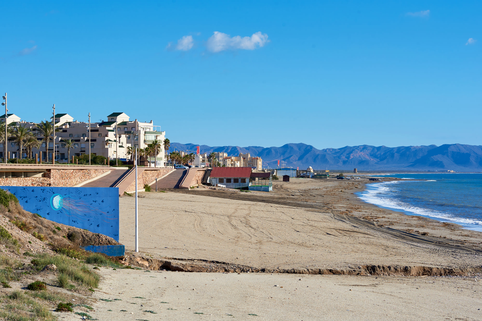 Playa Retamar in Almería Playa Retamar Almeria