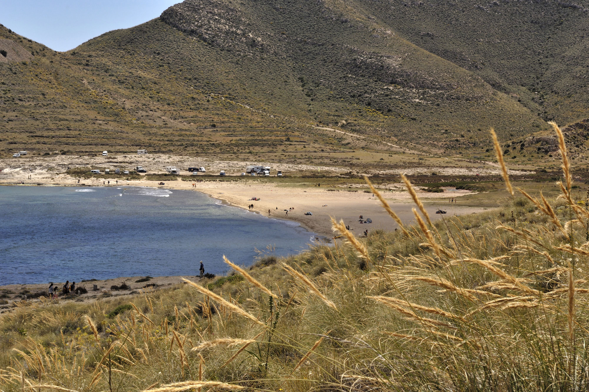 Playazo de Rodalquilar an der Costa de Almería Playazo de Rodalquilar Níjar