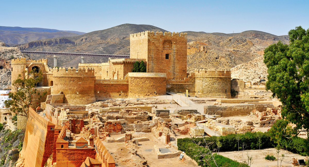 Festung Alcazaba von Almería Alcazaba Almería