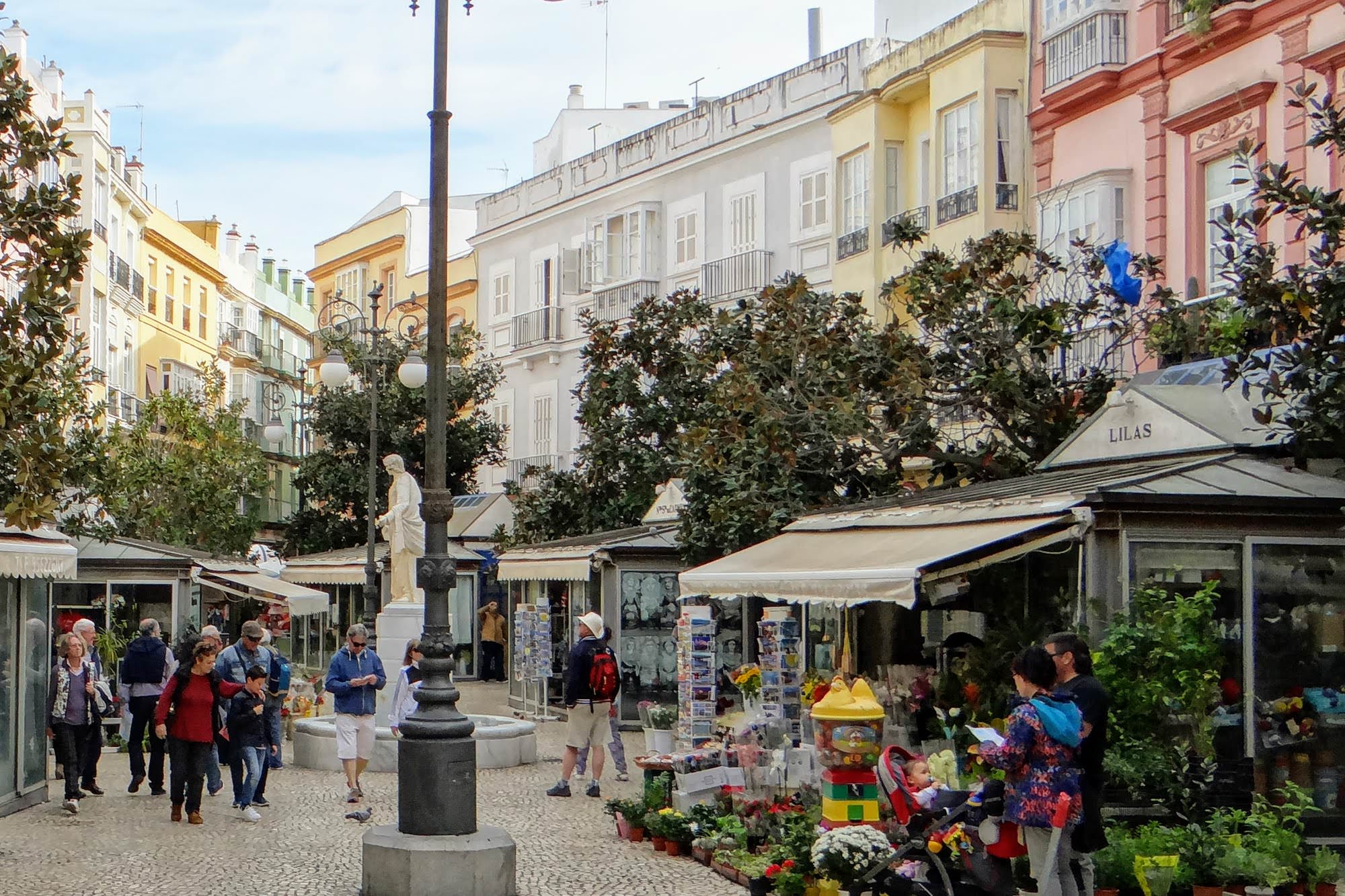 Plaza de las Flores in Cádiz | andalusien 360°