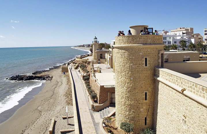 Burg Santa Ana in Roquetas de Mar Burg Santa Ana Roquetas de Mar