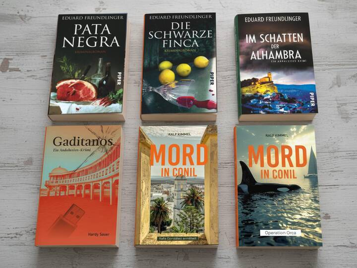 Die besten deutschsprachigen Andalusien-Krimis Deutschsprachige Andalusien-Krimis