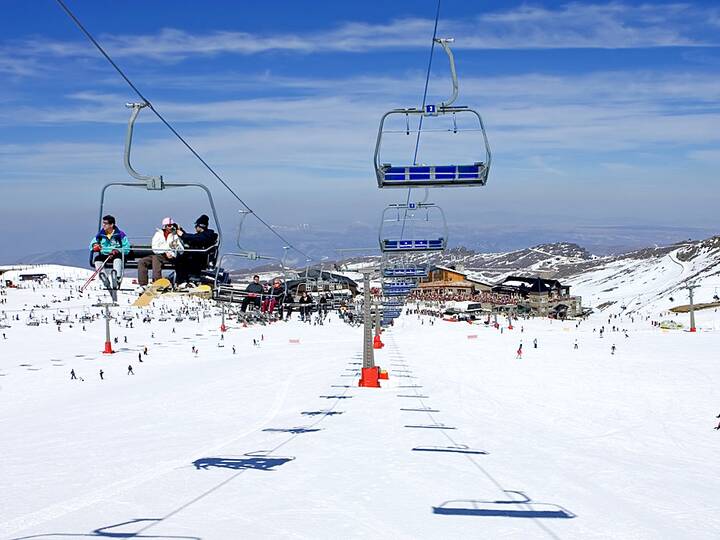 Skifahren Sierra Nevada