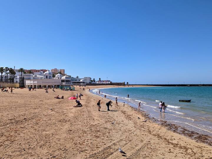 Playa La Caleta in Cádiz Playa La Caleta Cádiz