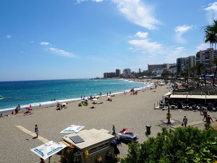 Strand Arroyo de la Miel in Benalmádena Strand Arroyo de la Miel