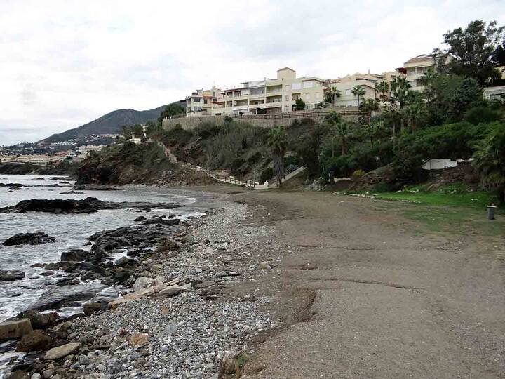 Strand Torrequebrada in Benalmádena Strand Torrequebrada