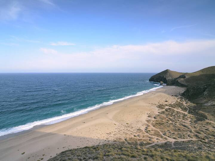 Strand Los Muertos in Carboneras Strand Los Muertos