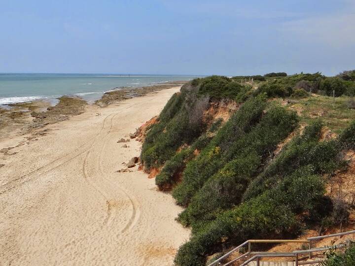 Strand Punta de las Piedras in Chiclana de la Frontera Strand Punta Piedras Chiclana