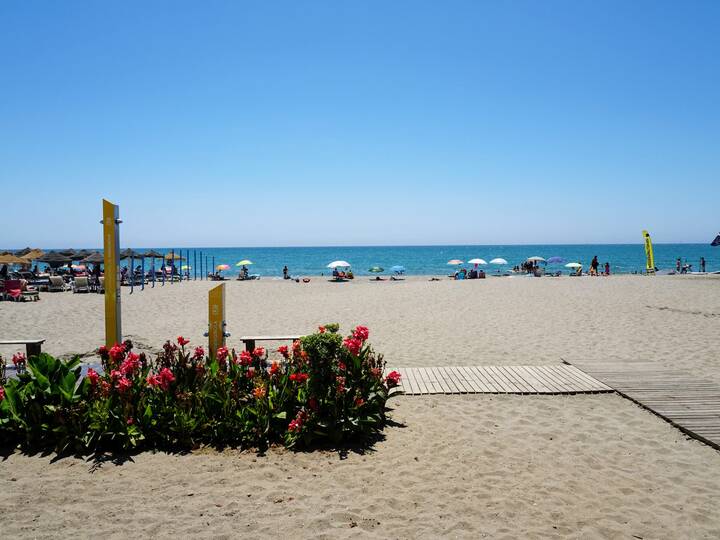 Strand Torreblanca / Carvajal in Fuengirola Strand Torreblanca / Carvajal