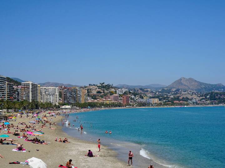 Strand La Malagueta in Málaga Strand La Malagueta