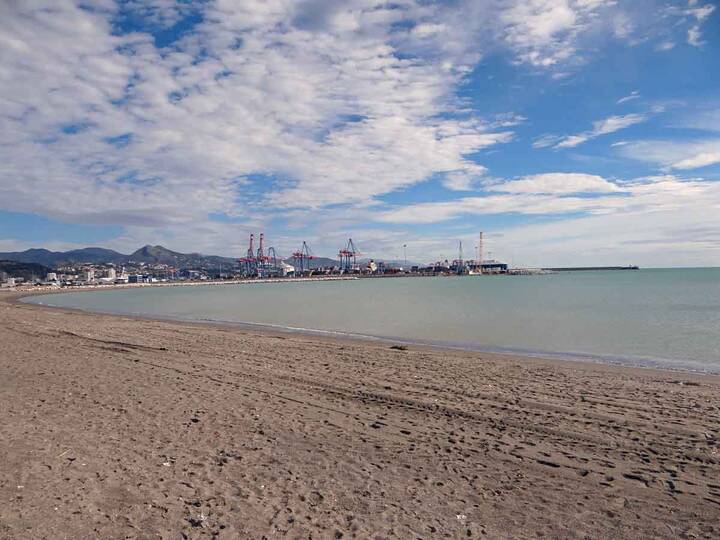 Strand San Andrés in Málaga Strand San Andrés