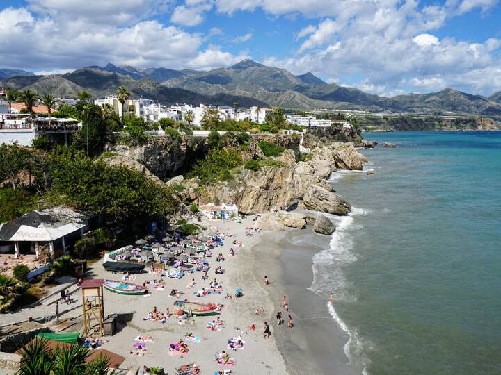 Strand Calahonda in Nerja Strand Calahonda Nerja