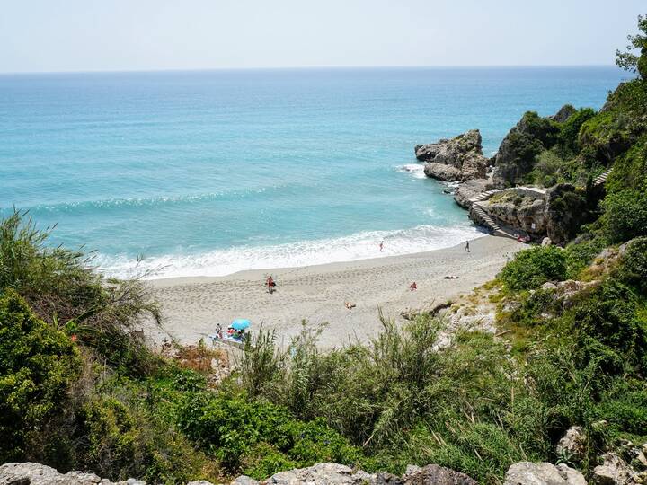 Playa Carabeillo Chico in Nerja Playa Carabeillo Chico Nerja