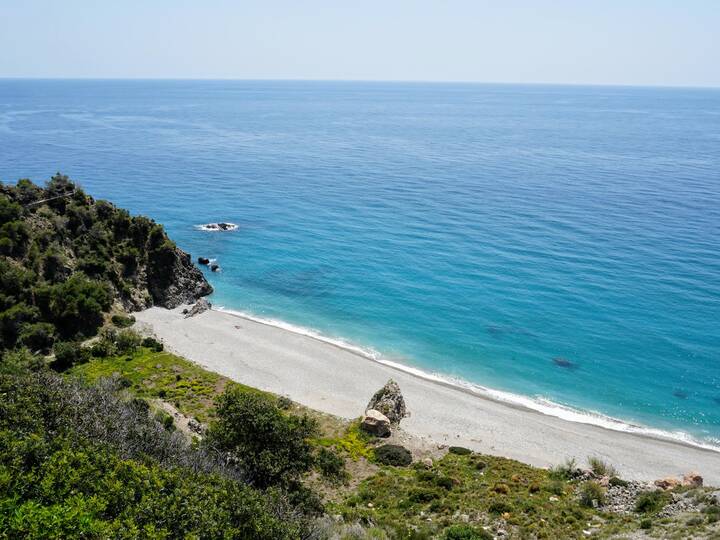 Playa Cala del Pino in Nerja Playa Cala Pino Nerja
