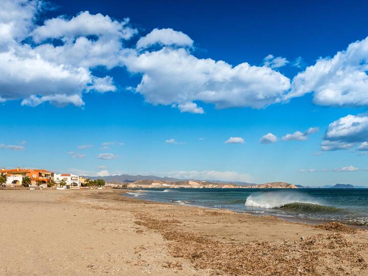 Playa Pozo del Esparto an der Costa de Almería Playa Pozo del Esparto