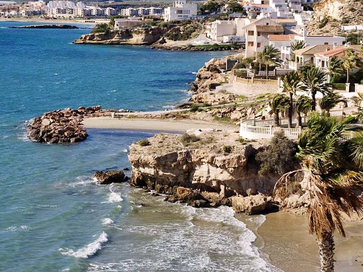 Strand Calipso / San Juan de los Terreros in Pulpí Strand Calipso / San Juan de los Terreros