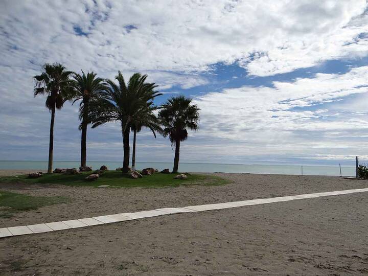 Strand Los Álamos / El Cañuelo in Torremolinos Strand Los Álamos / El Cañuelo