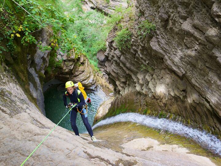 Canyoning Andalusien