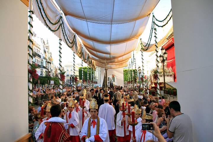 Fronleichnamsfest Andalusien