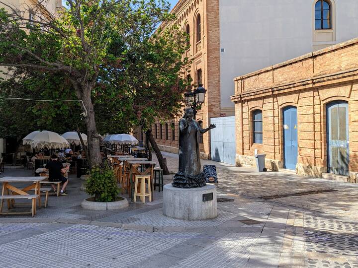 Stadtviertel El Pópulo in Cádiz Barrio El Pópulo Cádiz
