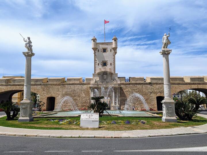 Stadttor Puerta de Tierra in Cádiz Puerta de Tierra Cádiz