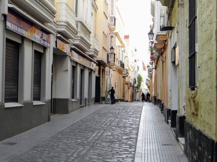 Stadtviertel La Viña in Cádiz Stadtviertel La Viña Cádiz
