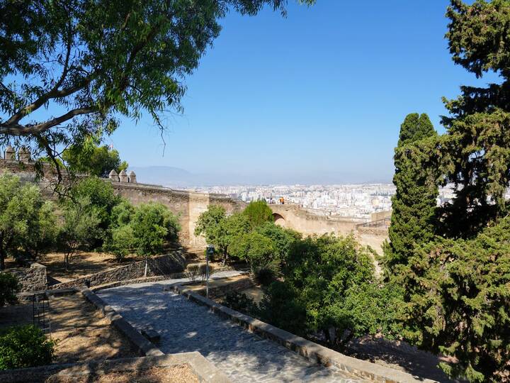 Castillo de Gibralfaro in Málaga Castillo Gibralfaro Málaga