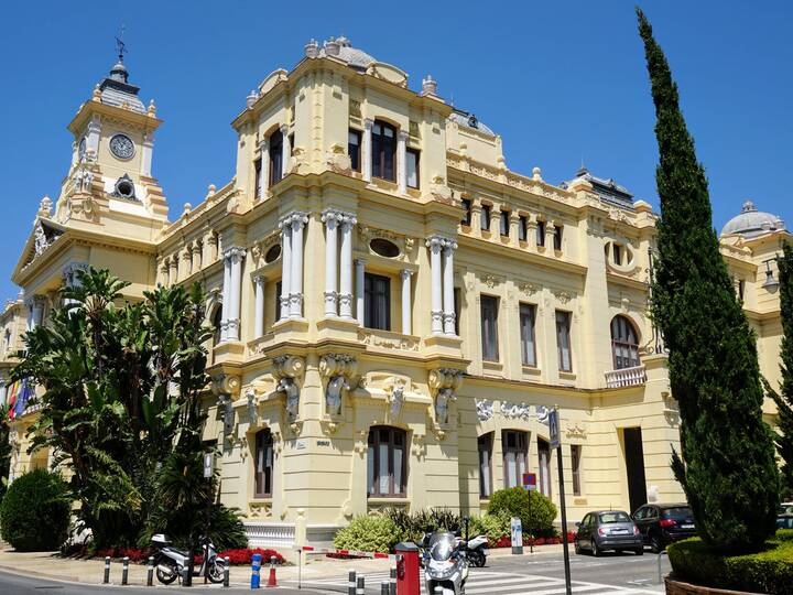 Rathaus von Málaga Rathaus Málaga