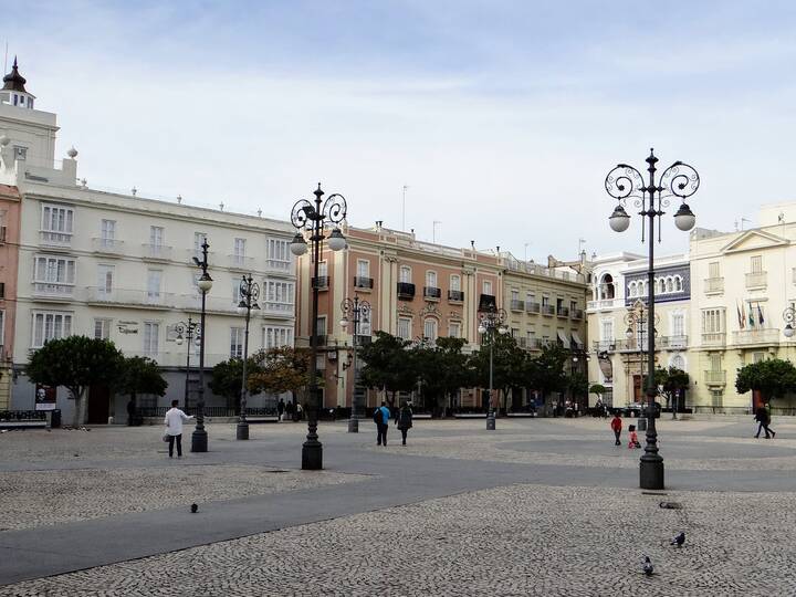 Plaza de San Antonio in Cádiz Plaza de San Antonio Cádiz