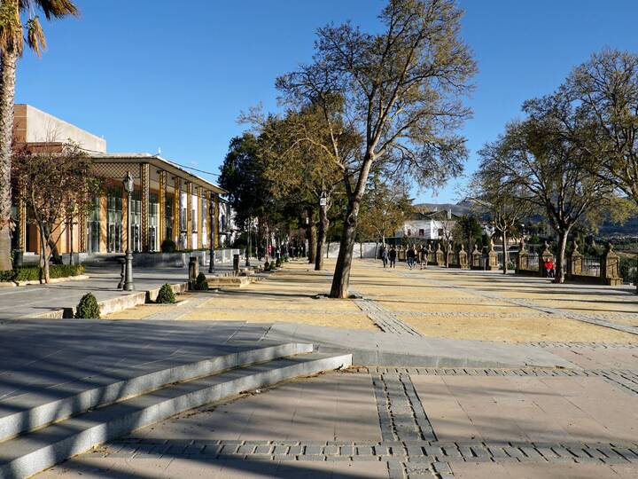 Park Alameda del Tajo in Ronda Park Alameda del Tajo Ronda