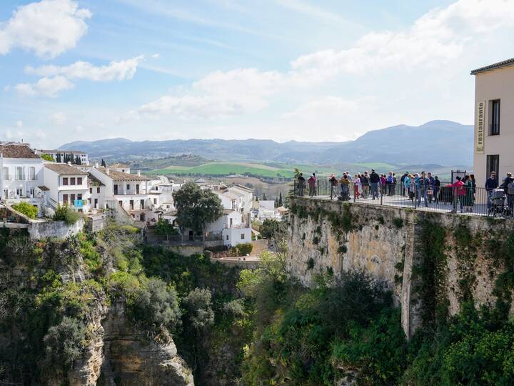 Ausichtspunkt Mirador de Aldehuela in Ronda Ausichtspunkt Mirador de Aldehuela Ronda