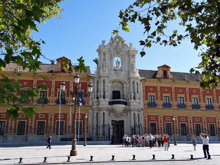 Palast von San Telmo in Sevilla Palast San Telmo Sevilla