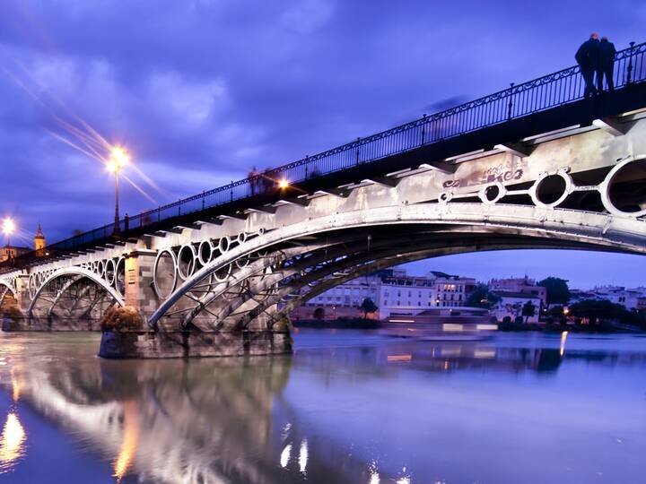 Puente de Isabel II in Sevilla Puente de Isabel II Triana Sevilla