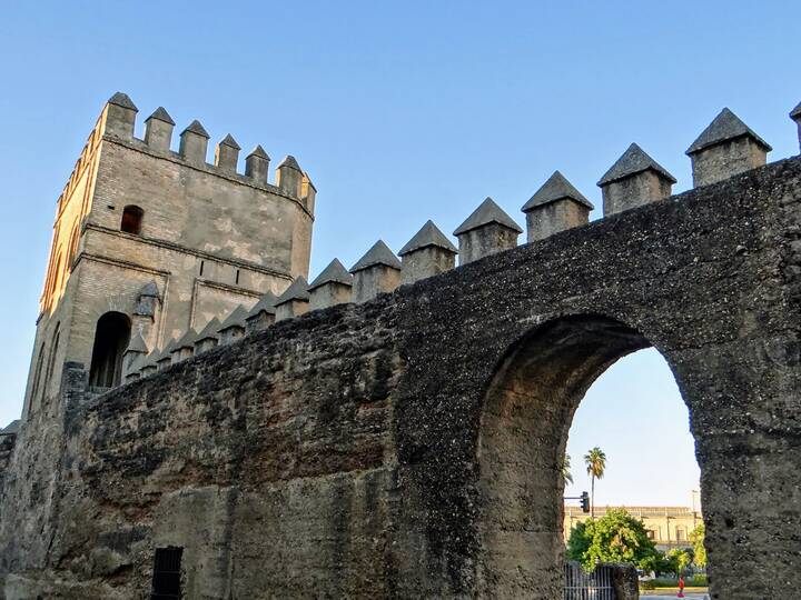 Historische Stadtmauer von Sevilla Stadtmauer Sevilla