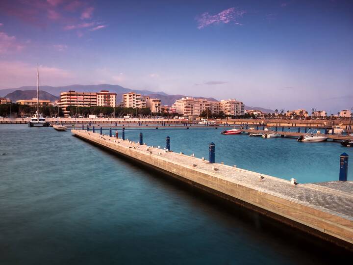 Adra an der Costa de Almería Adra Spanien