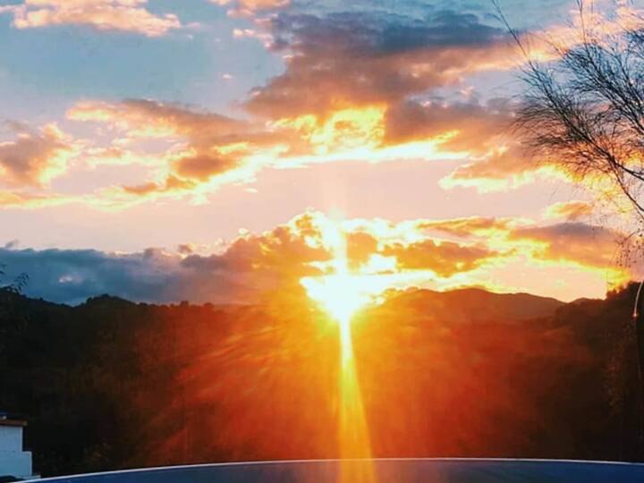 Corazon Andaluz Guesthouse Sonnenuntergang