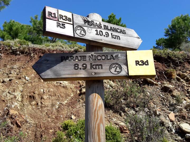ES1: Rundwanderung auf dem Camino Nicola Rundwanderung Camino Nicola