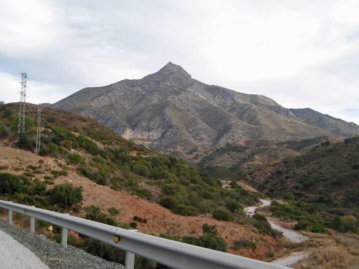 Wandern Berg La Concha