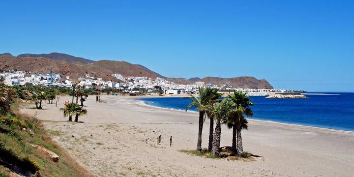 Carboneras Andalusien