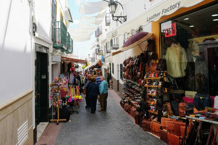 Einkaufen in der Altstadt von Nerja Nerja Altstadt Einkaufen