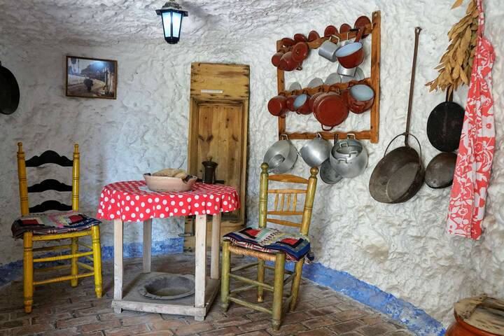 Ausstattung der Höhlen in Sacromonte Höhlen Sacromonte