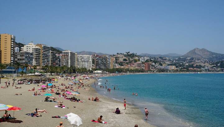 Der Playa La Malagueta in Málaga Strandurlaub Malaga
