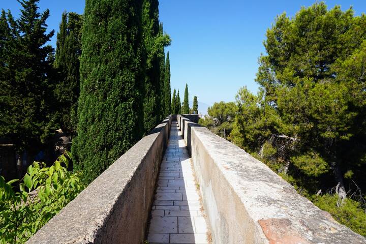 Gibralfaro Burgmauer