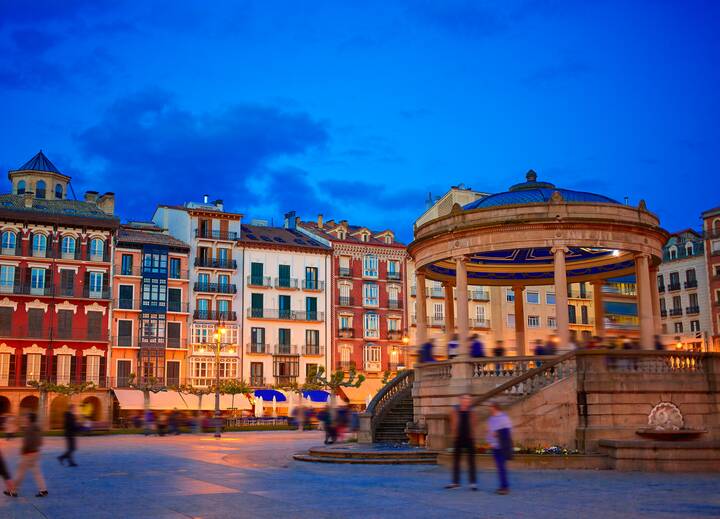 Pamplona Nordspanien