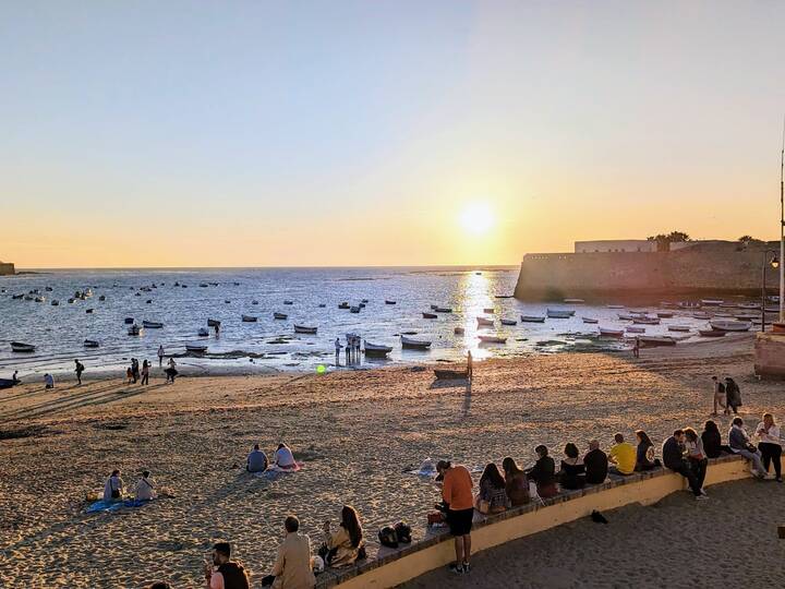 Cádiz Sonnenuntergang