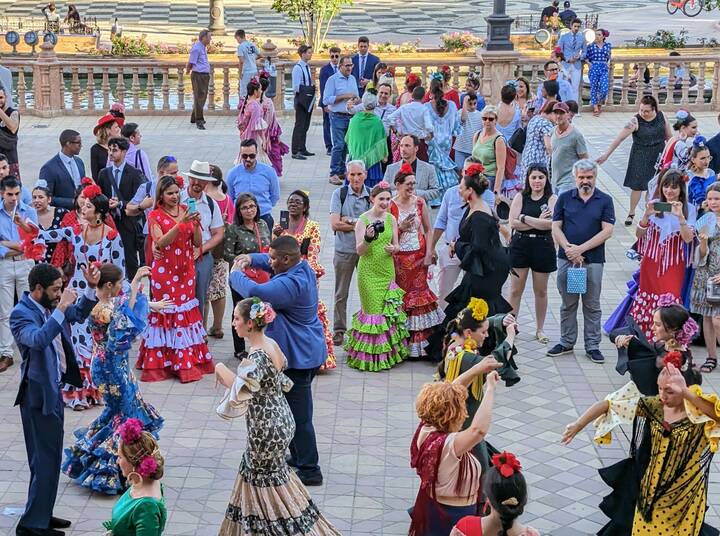 Flamenco Plaza de España Sevilla