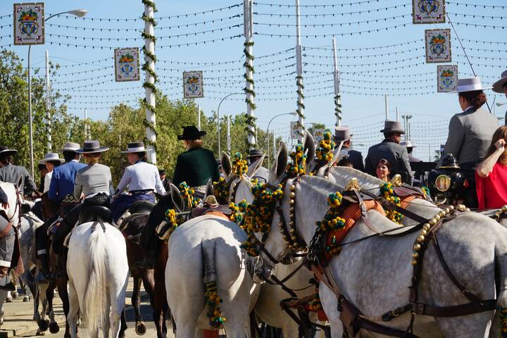 Feria de Abril Pferde